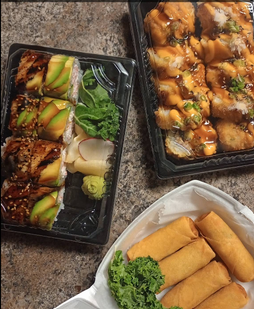 Samurai takeout spread