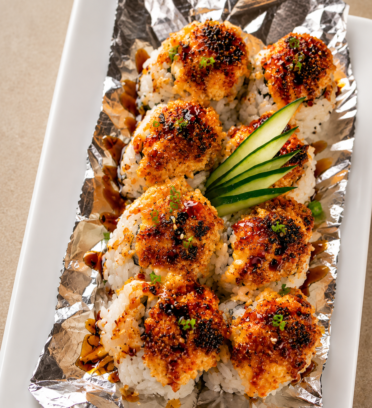Volcano Roll menu image